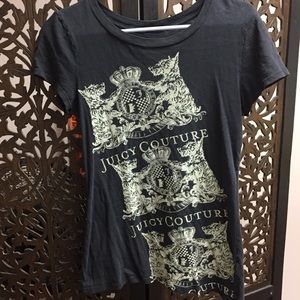 Women’s Juicy Couture Black tee shirt